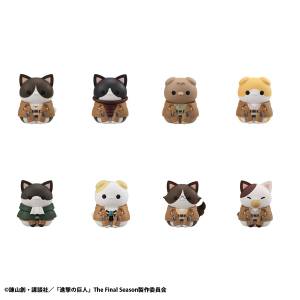 MEGA CAT PROJECT: Attack on Nyanko - Survey Corps Assembles! (6 Packs Box) (Reissue) [Megahouse]