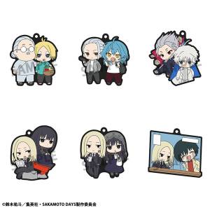 Sakamoto Days: Rubber Mascot Buddy Collection Vol.2 (6 Packs Box) [Megahouse]
