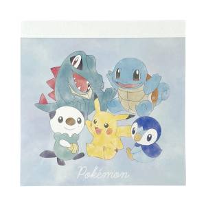 Pokémon: Sticky Notes - Pikachu & Water Type [The Pokémon Company]