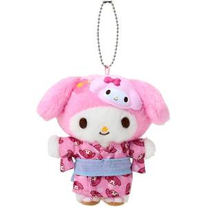Sanrio Characters: Plush Mascot Keychain - My Melody (Summer Festival Ver.) [Sanrio]