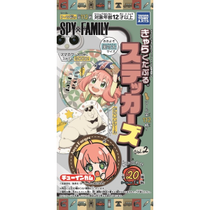 Shokugan: Spy x Family - Sticker & Gum Vol.2 (20 Packs Box) [Takara Tomy]