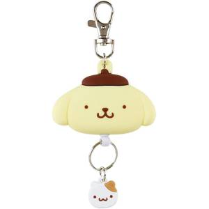 Sanrio Characters: Reel Type Keychain - Pompompurin [Sanrio]