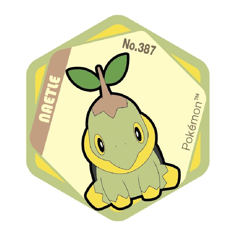 Pokémon: Acrylic Magnet Vol.7 - Tortwig [The Pokémon Company]