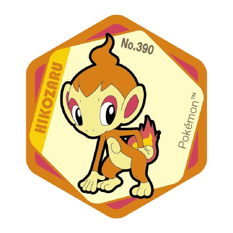 Pokémon: Acrylic Magnet Vol.7 - Chimchar [The Pokémon Company]