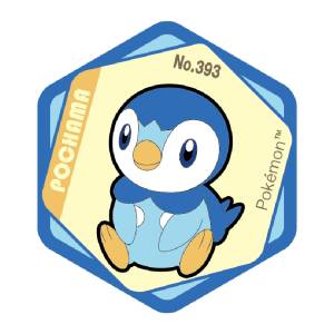 Pokémon: Acrylic Magnet Vol.7 - Piplup [The Pokémon Company]