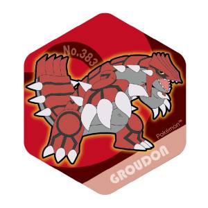 Pokémon: BIG Acrylic Magnet Vol.4 - Groudon [The Pokémon Company]