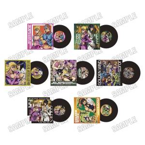 JoJo's Bizarre Adventure - Golden Wind: Record-Style Coaster Collection (7 Packs Box) [Medicos Entertainment]