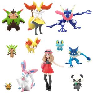 Shokugan: Pokémon Scale World - Kalos Region Set (Set of 11) [Bandai]