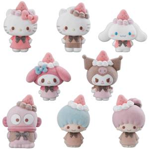 Shokugan: Sanrio Characters - Flocked Doll & Gum (12 Packs Box) [Bandai]