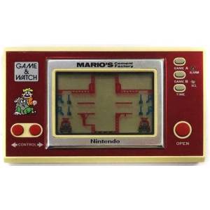 Mario's Cement Factory - New Wide Screen ML-102 [G&W - used / loose]