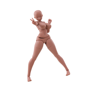 Action Figure: Voluptuous Female Body 1/12 (Tan) [K-Toys]