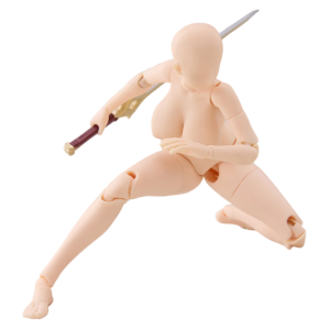 Action Figure: Voluptuous Female Body 1/12 (White) [K-Toys]