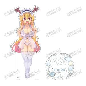 Miss Kobayashi's Dragon Maid: BIG Acrylic Stand LL Size No.1 - Tohru (Babydoll Ver.) [Medicos Entertainment]