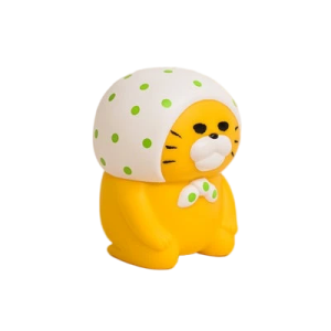 Noraneko Gundan: Piggy Bank Figure - Green Ver. [Ken Elephant]