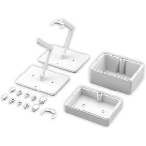 Plastic Model Support Parts: Action Base 7 & Option Box 1 [Bandai]