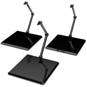 THE Simple Stand for Figures & Models - Black Square Version (Set of 3) [Good Smile Company]