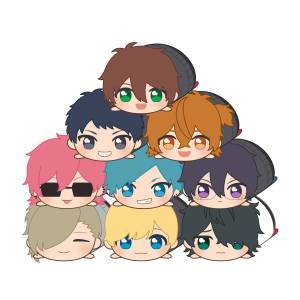 Yarichin☆Bitch Club: Gororin - Plush Mascot Collection (9 Packs Box) [Medicos Entertainment]
