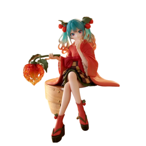 Hatsune Miku: Flower Fairy Series - Groundcherry Ver. Noodle Stopper Figure (2nd Hand) [FuRyu]