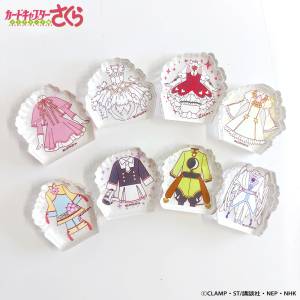 Cardcaptor Sakura: Clear Card Saga - Trading Costume Acrylic Block (8 Packs / Box) [G.TriGer]