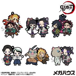 Demon Slayer / Kimetsu no Yaiba: Rubber Mascot Buddy Collection Vol.4 (6 Packs Box) [Megahouse]