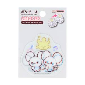 Pokémon PokéPeace: Lenticular Sticker - Tandemaus & Milcery [The Pokémon Company]