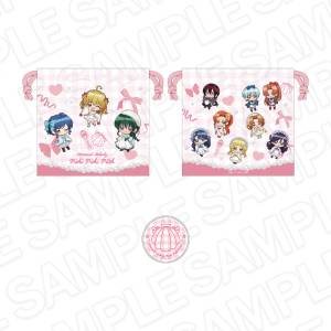 Mermaid Melody Pichi Pichi Pitch: Drawstring Bag & Mirror Set (Japanese Maid Ver.) [Content Seed]