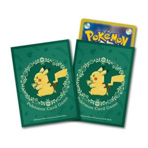 Pokémon Card Game: Deck Shields - Pikachu & Berries (64 Sleeves) (Limited Edition) [ACCESSORY]