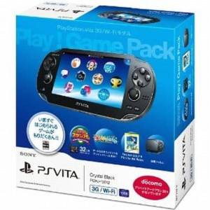 PlayStation Vita - Crystal Black - Play! Game Pack - 3G / Wi-Fi (PCHJ-10012) [Occasion BE]