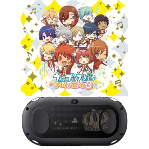 PlayStation Vita Slim - Uta no Prince Sama Music 3 - Black Oukan Edition - Wi-Fi [Used Good Condition]