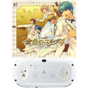 PlayStation Vita Slim - Kiniro no Corda 4 Limited Edition - Jinnan Koukou Ver. - Wi-Fi [Used Good Condition]