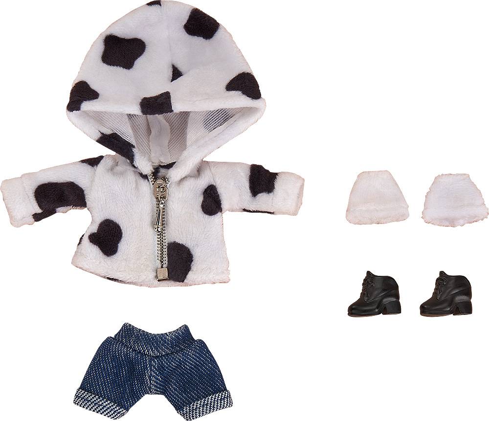 Nendoroid Doll Outfit: Animal Hoodie - Milk [Good Smile Arts Shanghai]