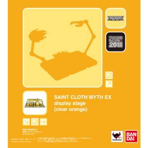 Saint Seiya Myth Cloth EX - Display Stage (clear orange) [Tamashii Nation 2011]