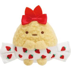 Sumikko Gurashi x Sakuma Strawberry Milk Candy: Plush Toy - Yama (Strawberry Milk Ver.) [San-x]