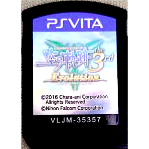 Eiyuu Densetsu / The Legend of Heroes - Sora no Kiseki the 3rd Evolution [PSV - Used / Loose]