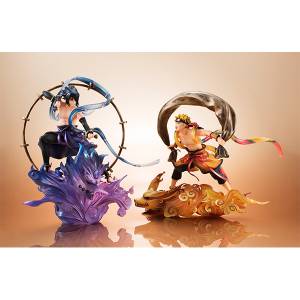 Naruto Shippuden - Uchiha Sasuke Raijin Ver. & Uzumaki Naruto Fujin Ver. Limited Edition [G.E.M. Remix]