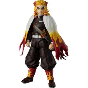 S.H.FIGUARTS: Demon Slayer / Kimetsu no Yaiba - Kyojuro Rengoku [Bandai Spirits - Used]