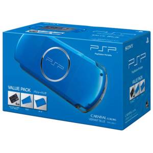 PSP 3000 Vibrant Blue Value Pack (PSPJ-30011) [Used Good Condition]