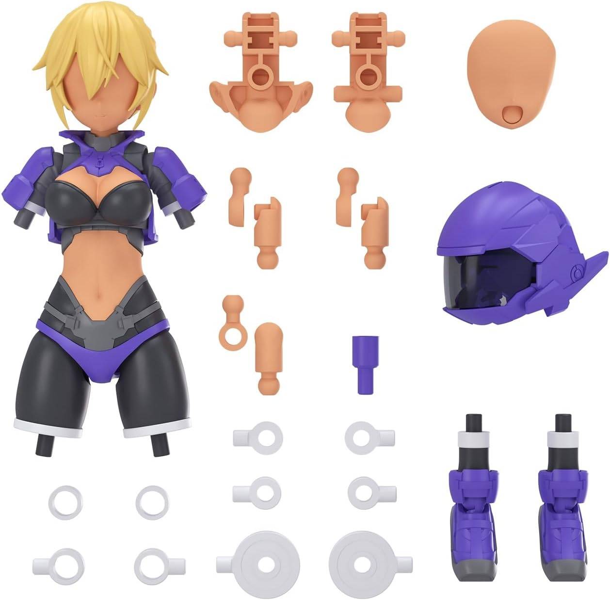 30 Minutes Sisters: Option Parts Set 25 (Turbo Costume γ) (Color C) [Bandai Spirits]