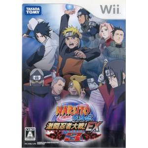 Naruto Shippuden - Gekitou Ninja Taisen! EX3 / Clash of Ninja Revolution 3 [Wii - Used Good Condition]