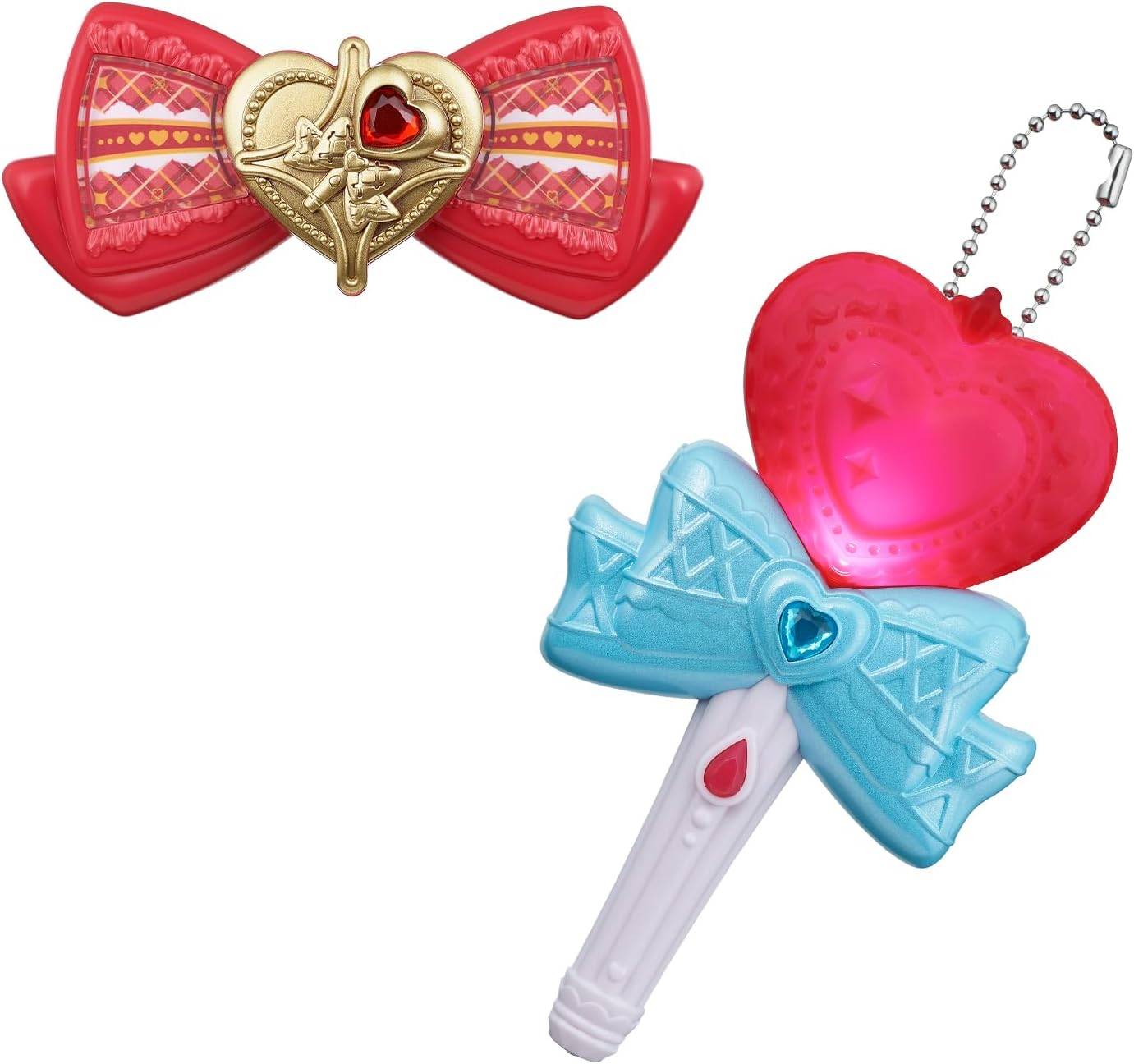 You and Idol Pretty Cure: Kirakira Light & Heart Ribbon Set [Bandai]