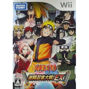 Naruto Shippuden - Gekitou Ninja Taisen! EX / Clash of Ninja Revolution [Wii - Used Good Condition]