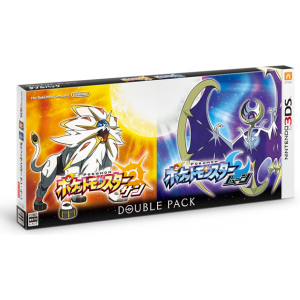 Pocket Monster Sun Moon - Double Pack / Pokemon Sun & Moon - Dual Pack [3DS - Used Good Condition]