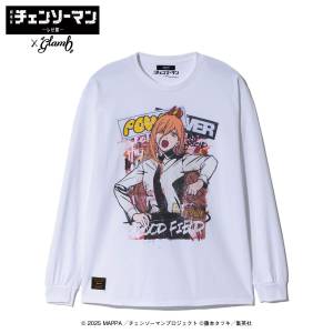 Chainsaw Man Reze Arc x glamb: Sweatshirt (M) - Power (White Ver.) (Limited Edition) [Bandai]