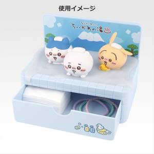 Ichiban Kuji (A Prize): Chiikawa ~A warm and cozy Chiikawa bath~ - Warm Bathhouse Accessory Case Figure [2nd Hand]