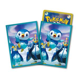 Pokémon Card Game: Deck Sleeves - Piplup, Prinplup & Empoleon (64 Sleeves) (Limited Edition) [ACCESSORY]