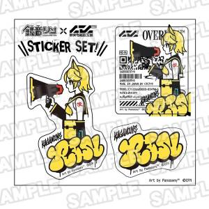 Hatsune Miku: Sticker Set - Kagamine Rin (Panasonic Ver.) (Limited Edition) [CTCTYO]