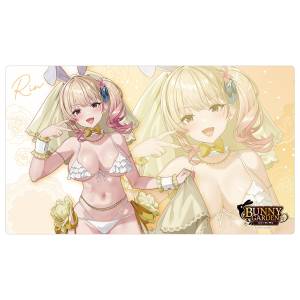 Bunny Garden: Rubber Desk Mat - Rin (Bunny Wedding Swimsuit Ver.) [Curtain Damashii]