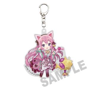 Hatsune Miku x Maneki Neko: Die-Cut Acrylic Keychain - Megurine Luka [Kadokawa]