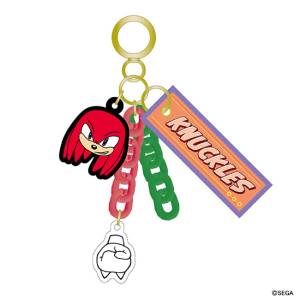 Sonic the Hedgehog: Jingling Acrylic Keychain - Knuckles [Ensky]