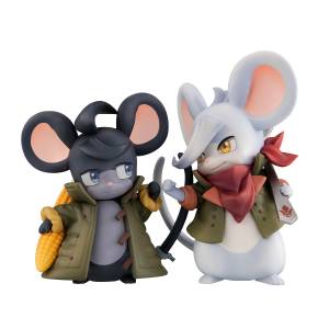 Mobile Suit Gundam Iron-Blooded Orphans: 3-Chome no Orphan-Chu - Mikazuki & Orga 1/1 (Set of 2) (Limited Edition) [Megahouse]